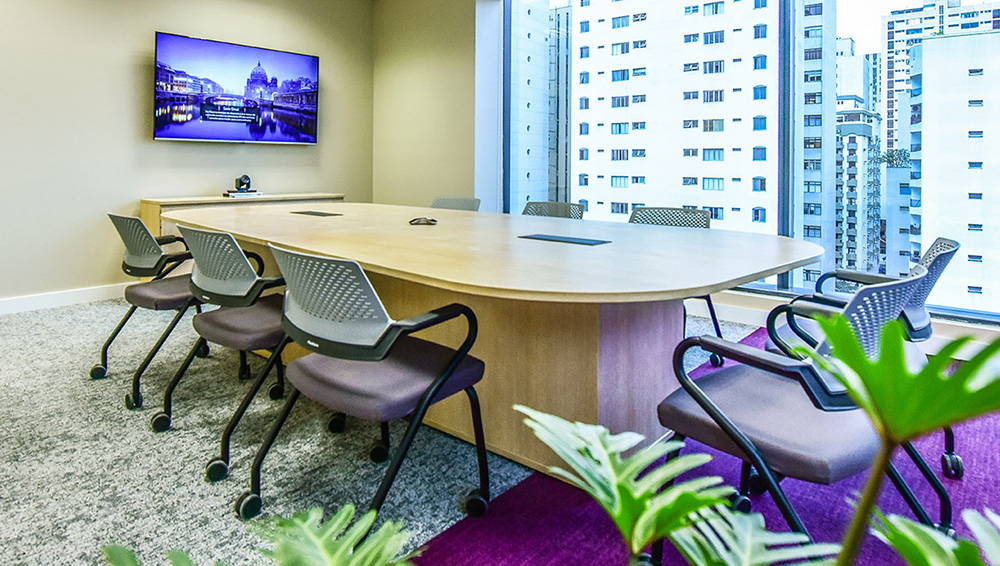 Mesa para Sala de Reunião Moderna