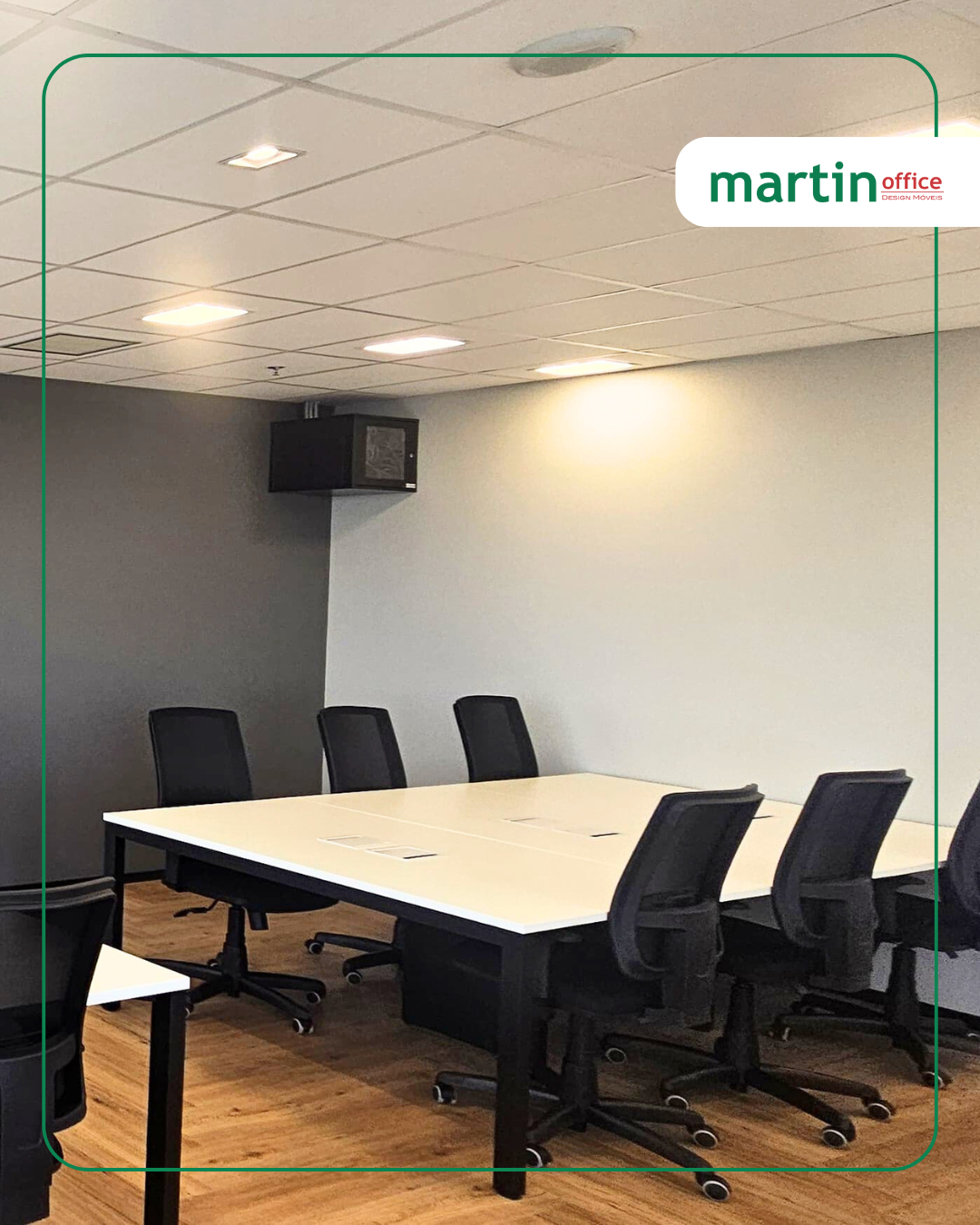 mesa premium corporativa 6 lugares